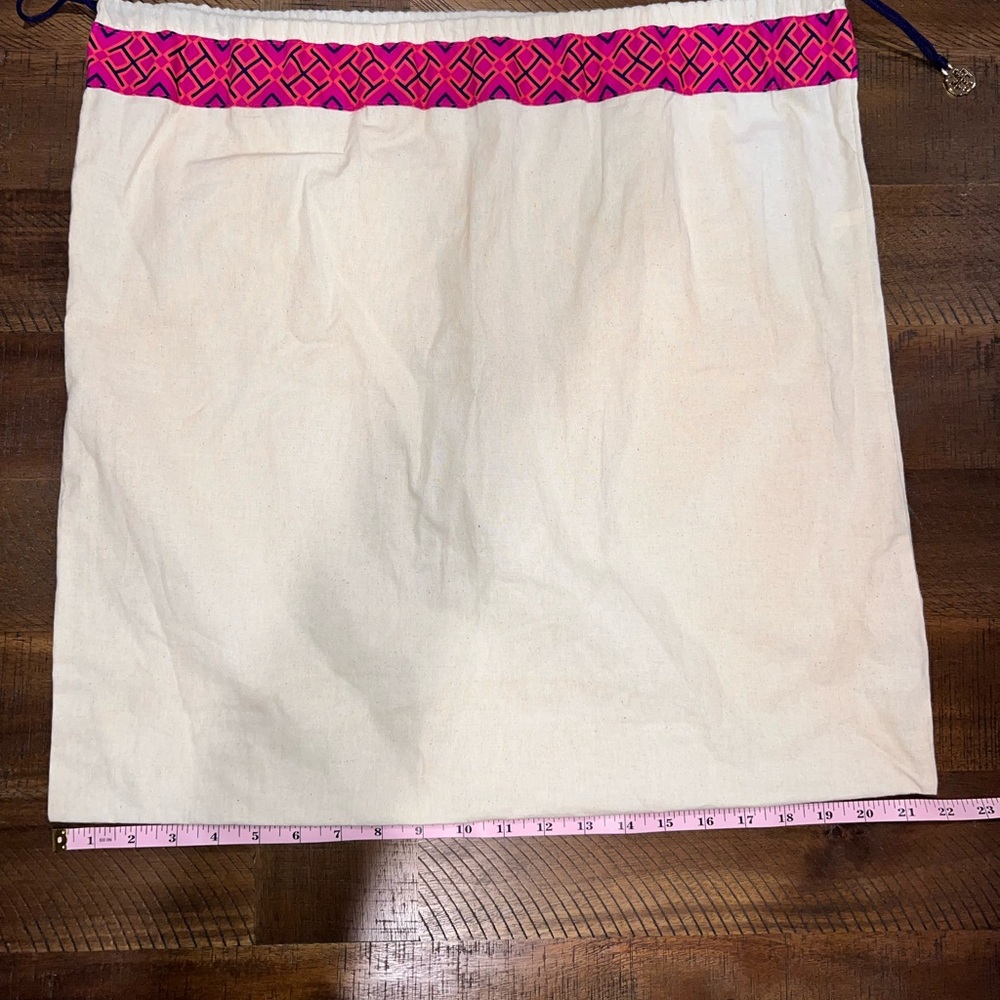 Tory Burch Large Dust Bag Drawstring Cover for Handbag - Purse - Boots - Shoes